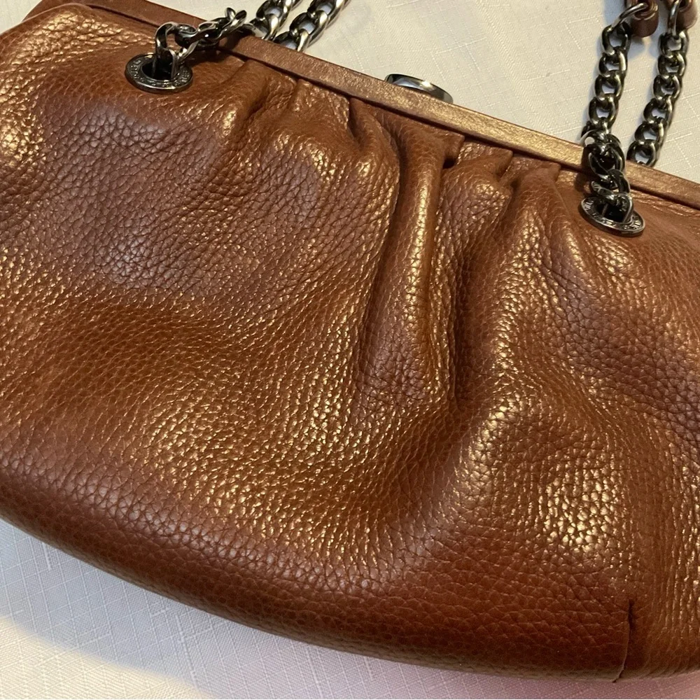 MICHAEL Michael Kors Brown Leather Vtg Shoulder Bag - Picture 2 of 7